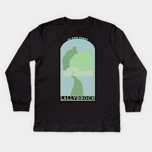 Lallybroch. Kids Long Sleeve T-Shirt